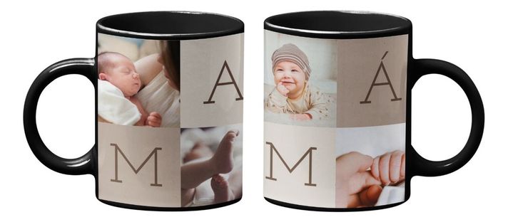 Taza Magica Personalizada Fotos Mamá, Feliz dia De La Madre-1