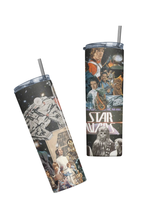 Termo Botella Termica Star Wars Retro Galaxia-2