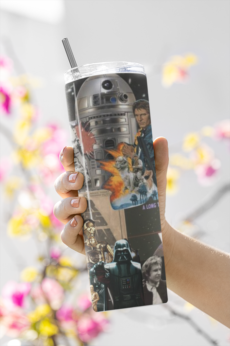 Termo Botella Termica Star Wars Retro Galaxia-3