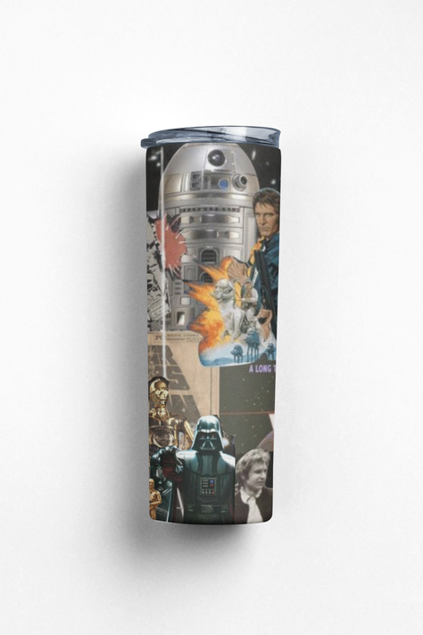 Termo Botella Termica Star Wars Retro Galaxia-5