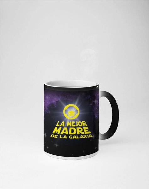 Taza Magica Feliz Dia De Mamá, La Mejor Madre De La Galaxia-0