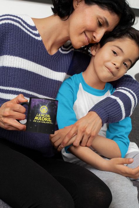 Taza Magica Feliz Dia De Mamá, La Mejor Madre De La Galaxia-3