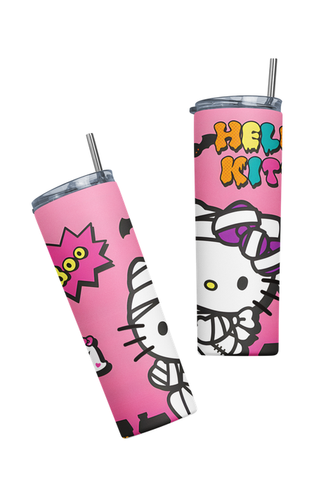 Termo Botella térmica Tumbler Hello Kitty Fantasma Boo-2