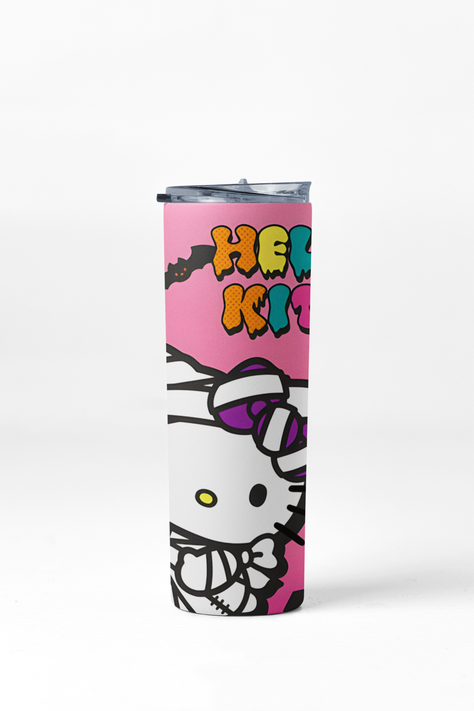 Termo Botella térmica Tumbler Hello Kitty Fantasma Boo-3