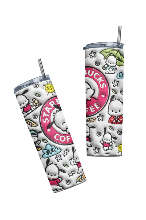 Termo Botella térmica Tumbler Pochacco Hello Kitty-2