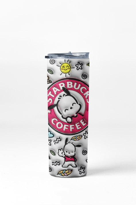 Termo Botella térmica Tumbler Pochacco Hello Kitty-3