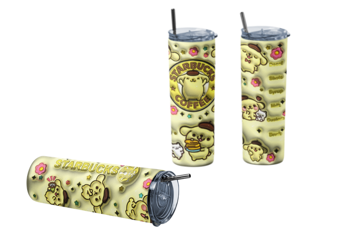Termo Botella térmica Tumbler Pompompurin Hello Kitty-1