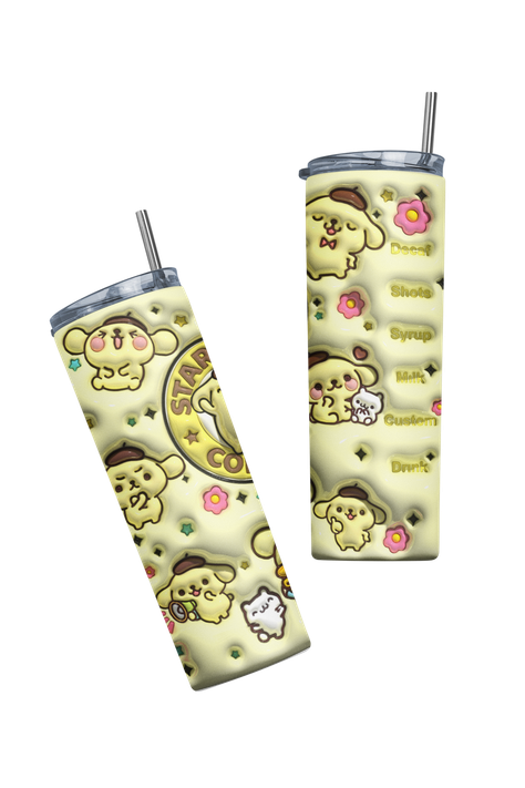 Termo Botella térmica Tumbler Pompompurin Hello Kitty-2
