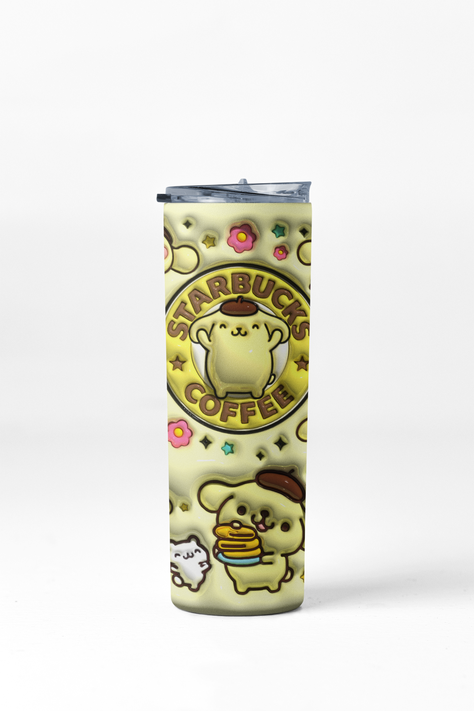 Termo Botella térmica Tumbler Pompompurin Hello Kitty-3