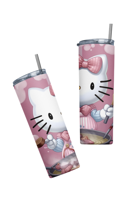 Termo Botella térmica Tumbler Hello Kitty cocina-2