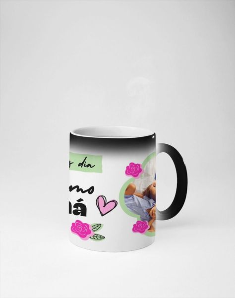 Taza Magica Personalizada Foto Feliz Dia Te Amo Mamá, Madre -0