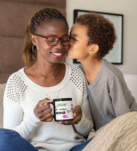 Taza Magica Personalizada Foto Feliz Dia Te Amo Mamá, Madre -3