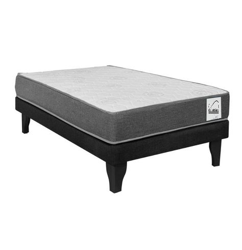 Cama Europea 1 1/2 plazas Basic Inmuebles Dreams-1