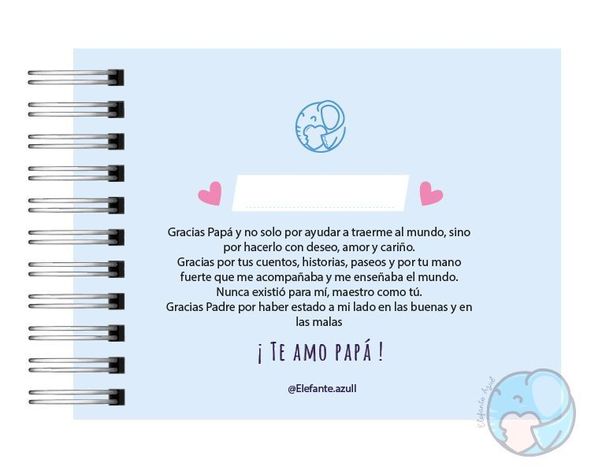 Ábum Recuerdos Inolvidables con Papá diseño 2-1