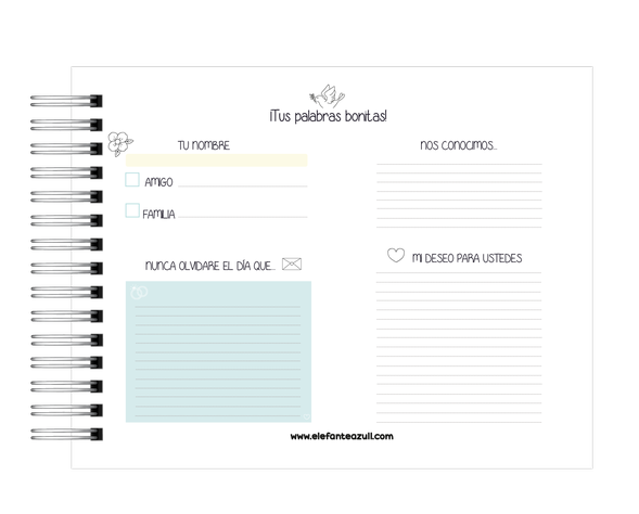 Libro de firmas Matrimonio-7