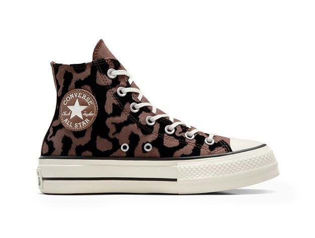 Zapatilla Converse Chuck Taylor Lift Hi Print Mujer-0