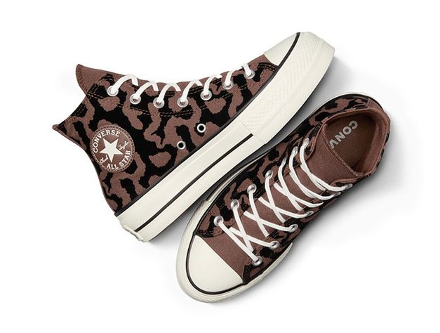 Zapatilla Converse Chuck Taylor Lift Hi Print Mujer-3