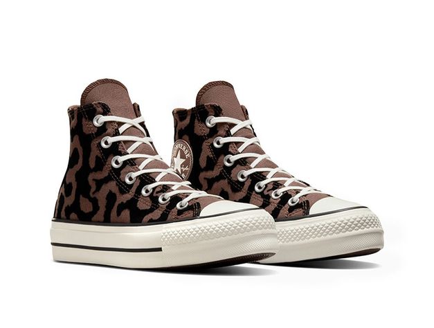 Zapatilla Converse Chuck Taylor Lift Hi Print Mujer-4
