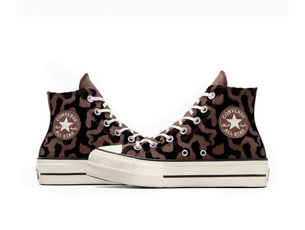 Zapatilla Converse Chuck Taylor Lift Hi Print Mujer-6