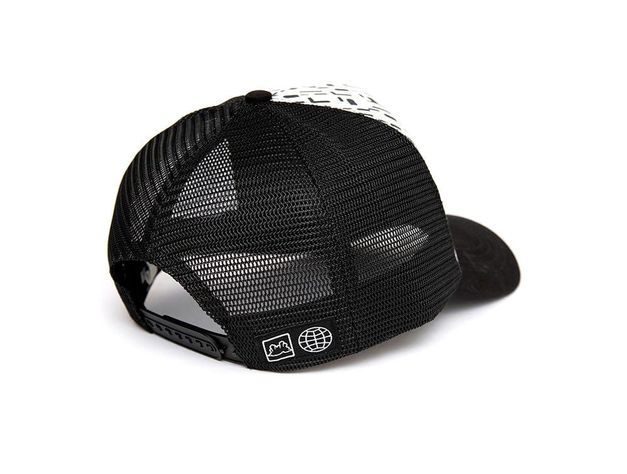 Gorro Unisex Gangsta Letters Blanco-1