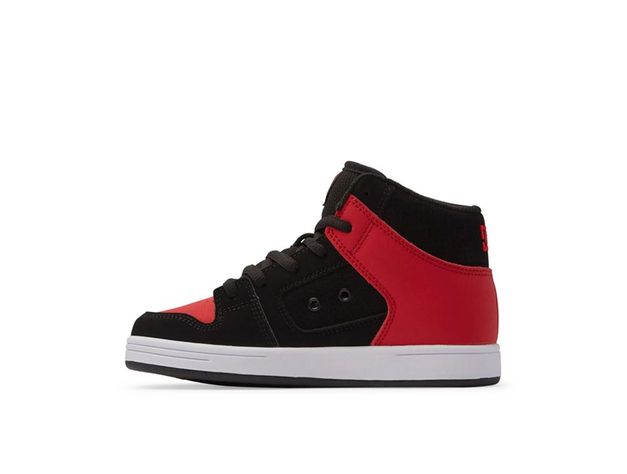 Zapatilla Junior Dc Manteca 4 Rojo-2