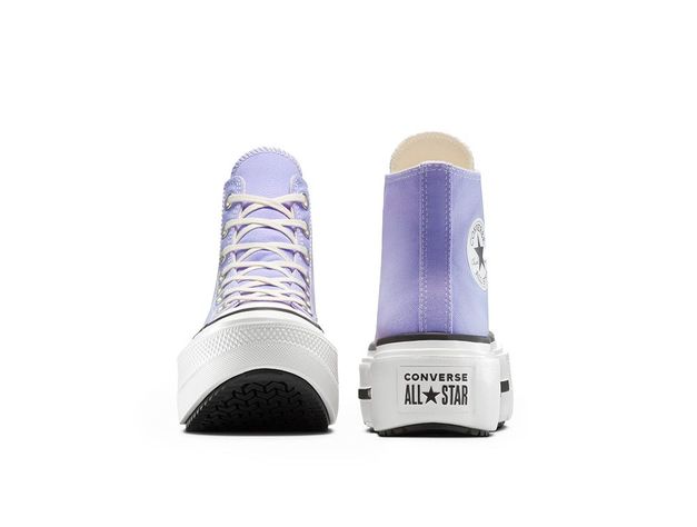 Zapatilla Mujer Converse Chuck Taylor Double Stack Morado-2
