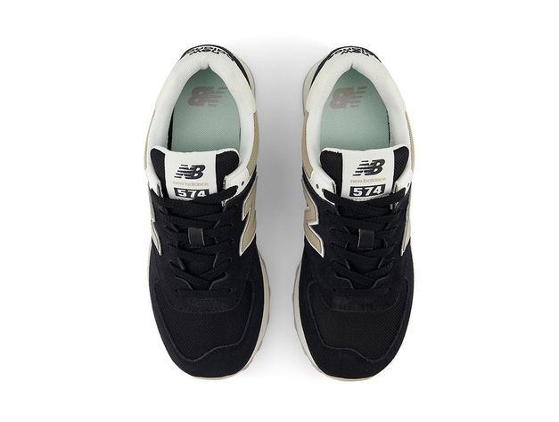 Zapatilla New Balance 574 Mujer Negro-2