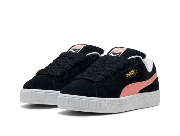 Zapatilla Puma Suede Xl Mujer Negro-3
