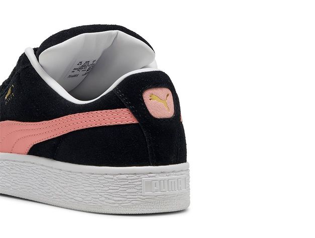 Zapatilla Puma Suede Xl Mujer Negro-4