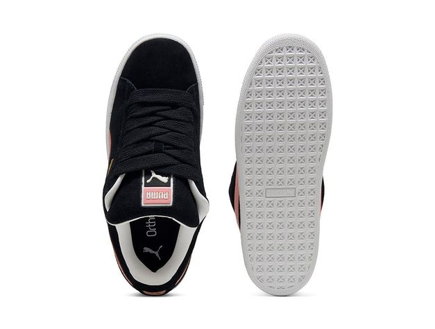 Zapatilla Puma Suede Xl Mujer Negro-5