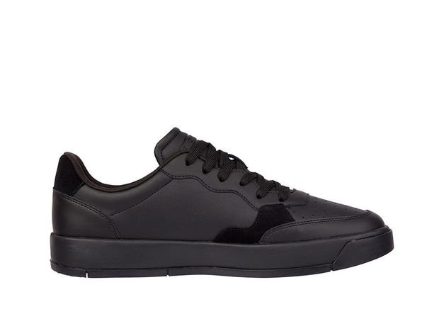 Zapatilla Basket Leather Mono Neg-1