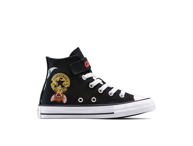 Zapatilla Junior Converse Chuck Taylor 1V Tom Y Jerry Negro-0