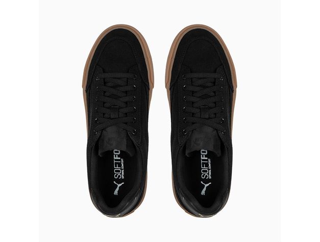 Zapatilla Puma Court Classic Vulc Hombre Negro - Suela Gum-0