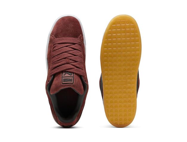 Zapatilla Puma Suede Xl Hombre Burdeo-5