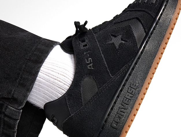 Zapatilla Converse As-1 Pro Unisex Negro - Suela Negro - Gum-9