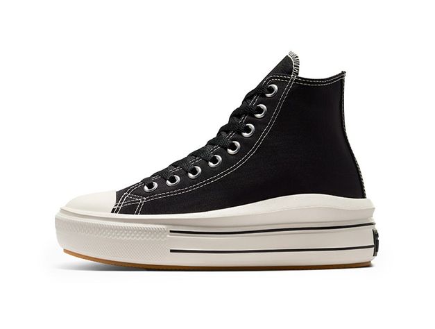 Zapatilla Mujer Converse Chuck Taylor Move Negro-1