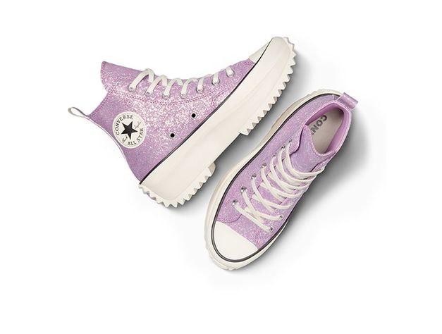 Zapatilla Converse Run Star Hike Hi Shinefetti Mujer Morado-3