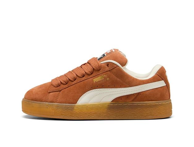 Zapatilla Puma Suede Xl Hombre Café-4