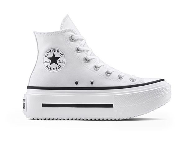 Zapatilla Mujer Converse Chuck Taylor Double Stack Blanco-0