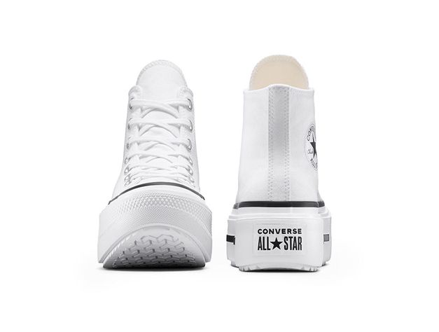 Zapatilla Mujer Converse Chuck Taylor Double Stack Blanco-2