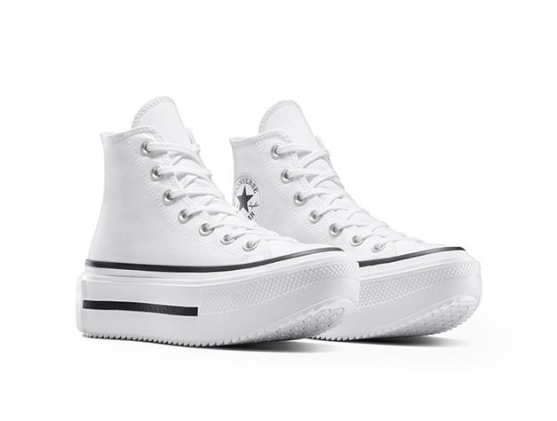 Zapatilla Mujer Converse Chuck Taylor Double Stack Blanco-4