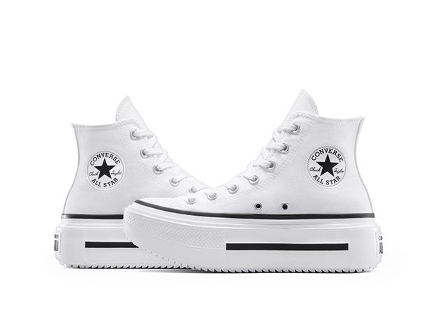 Zapatilla Mujer Converse Chuck Taylor Double Stack Blanco-6