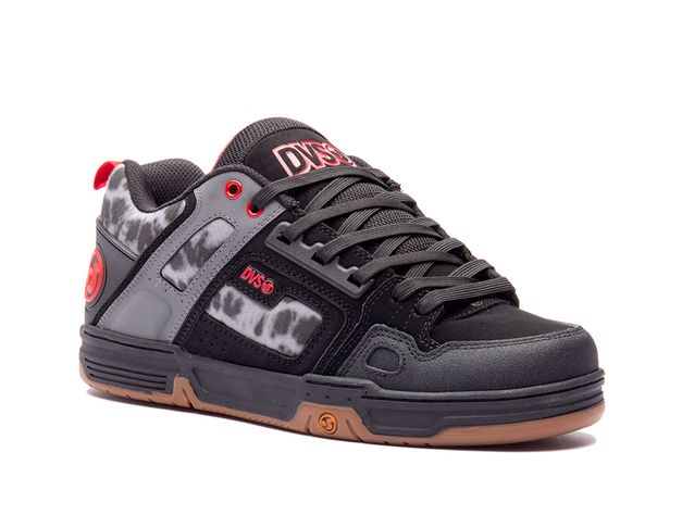 Zapatilla Dvs Comanche Hombre Negro/Gris-0