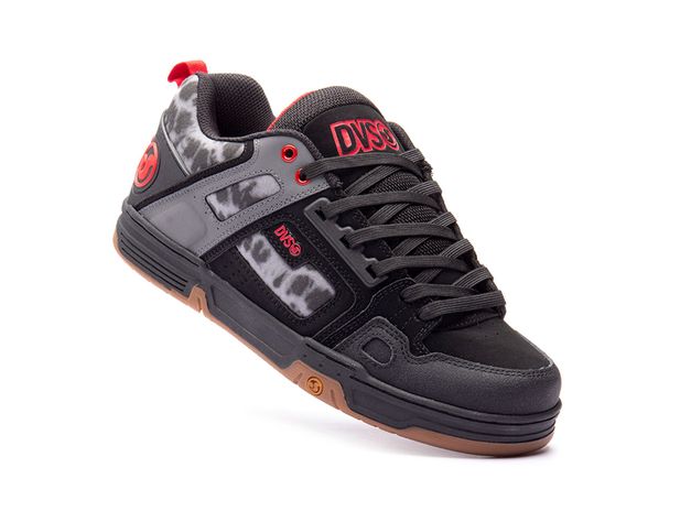 Zapatilla Dvs Comanche Hombre Negro/Gris-1
