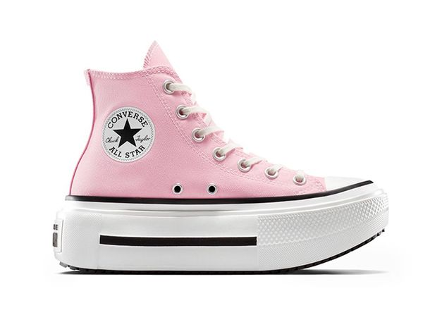 Zapatilla Mujer Converse Chuck Taylor Double Stack Rosado-0