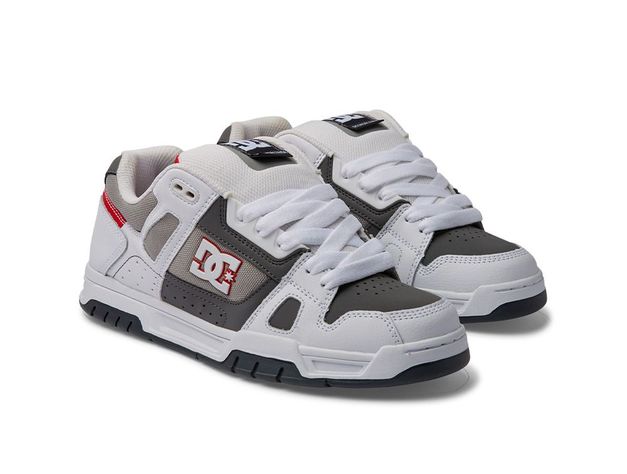 Zapatilla Dc Stag Hombre Blanco-3