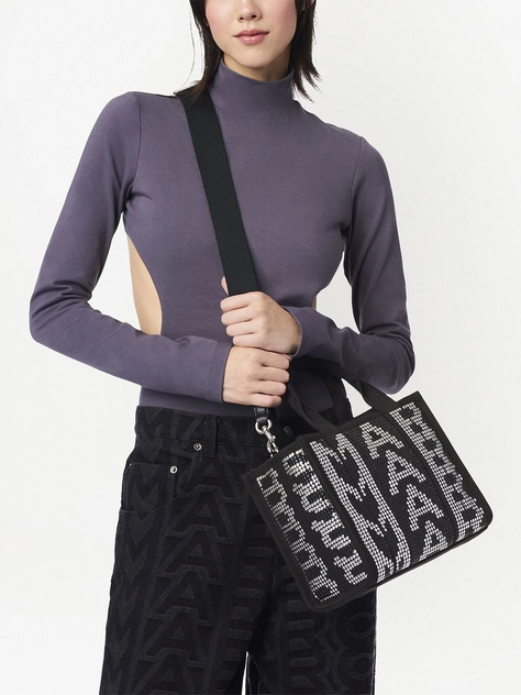 The Tote Bag Marc Jacobs Black Multi Small-4