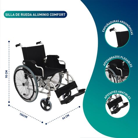 Silla De Ruedas Aluminio Liviana Deluxe-1