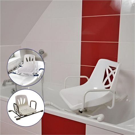 Silla Asiento De Baño Giratoria Acero Inoxidable-2