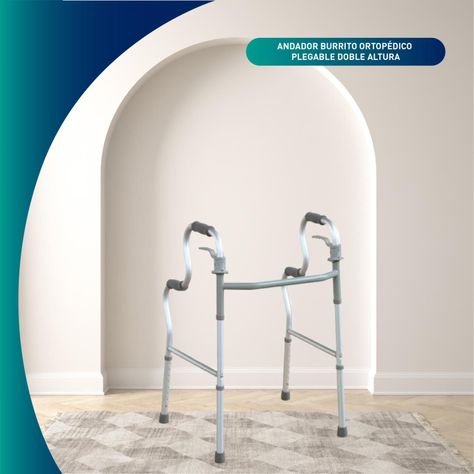 Andador Burrito Plegable Doble Altura 2 en 1-3